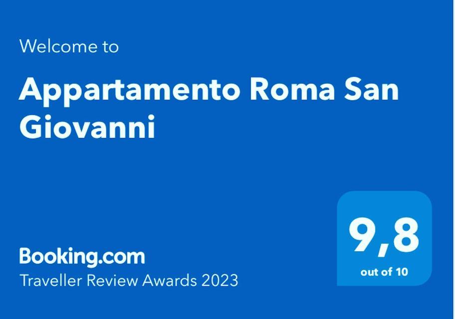 Appartamento Roma San Giovanni Buitenkant foto